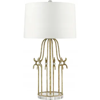 Lampička Stolní lampa Elstead žlutá 100 W