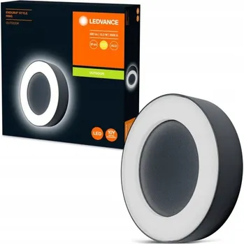 Venkovní osvětlení Venkovní nástěnné svítidlo Ledvance šedé s integrovaným LED zdrojem 13 W