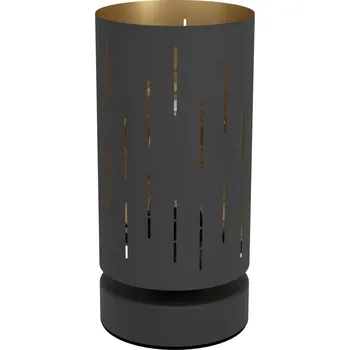 Osvětlení EGLO Stolní svítidlo LYTHAM E27 1x40W IP20 černá / zlatá - EGLO EG 33426