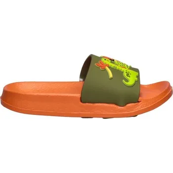 Chlapecké pantofle Dětské pantofle AQUOS CORO 30 Oranžová, Světle zelená, Mix