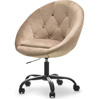 Křeslo Mebel Partner Lush 4 (béžová + černá)