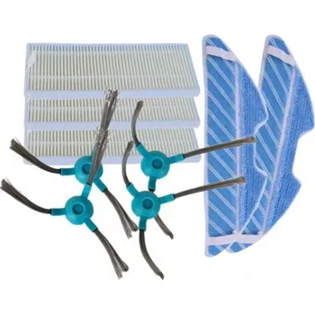 Sada příslušenství pro robotický vysavač HEPA filtry, mopy a kartáče pro SENCOR SRV 4250SL 9ks sada