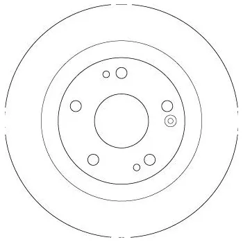 Brzdový kotouč Brzdový kotouč LUCAS DF6705