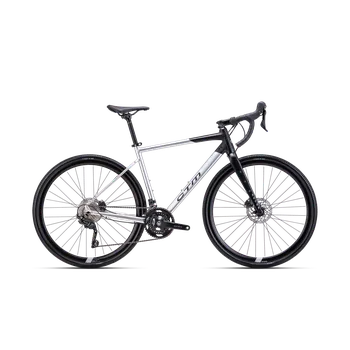gravel kolo CTM KOYUK 2.0 - stříbrná / matná černá Velikost rámu: 520