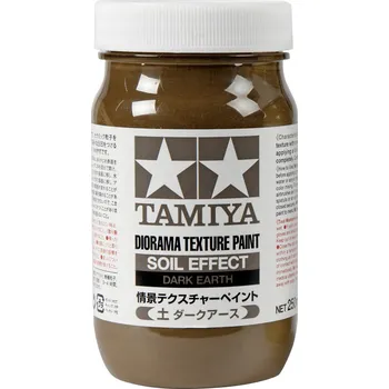 RC vybavení Tamiya 87121 barva s texturou pro modelovou železnici hnědá 250 ml