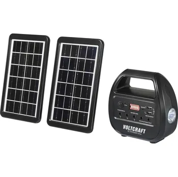 Powerbanka VOLTCRAFT VC-PS15000-Solar, VC-14297675 solární powerbanka, max. nabíjení 0.51 A, 3 W, 15000 mAh