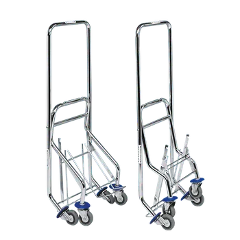 Úklidový vozík Jednokbelíkový vozík pochromovaný 17 l sklapovací Druh: Bez ždímače a košíků