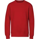 MALFINI Dětská unisex mikina Crew - Červená | 158 cm (12 let)