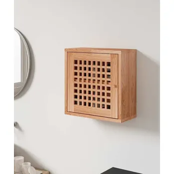 Koupelnový nábytek vidaXL Nástěnná skříňka 42 x 18 x 42 cm masivní ořechové dřevo [350367]