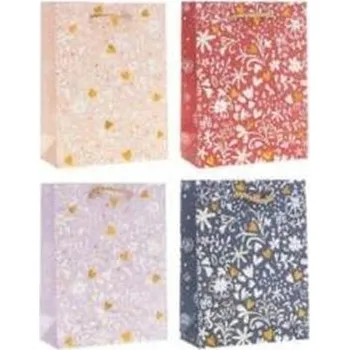 Set školních potřeb Torebka prezentowa 31x40x12cm Kwiaty MIX (pl, 2000, Rozette)