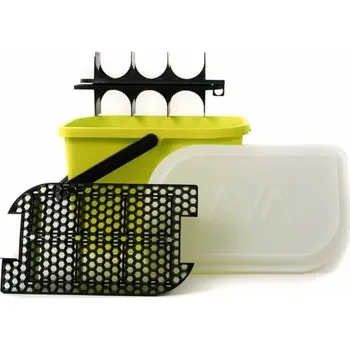 AVA of Norway AVA Car Care Bucket Green - detailingový kbelík v kompletním setu