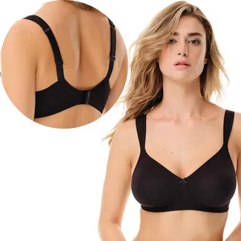 Podprsenka Spiman měkká podprsenka černá, velikost 80D