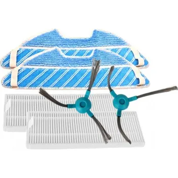 Sada příslušenství pro robotický vysavač Filtry, kartáčky k vysavači SENCOR SRV 9250BK EUE3 a mopy sada 6ks