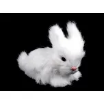 Velikonoční zajíček plyšový do věnců a truhlíků Balení: 1 ks, Varianta: 1 bílá - 8596475336550