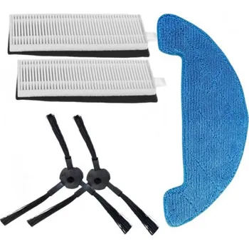 Utěrka pro robotický vysavač Mop, HEPA filtry a metličky pro ETA Značení 2512 00070 Aron sada 5ks