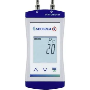 Tlakoměr Senseca ECO 210-5-UT měřič vysokého/nízkého tlaku v systémech, měří tlak, 2000 hPa (max)
