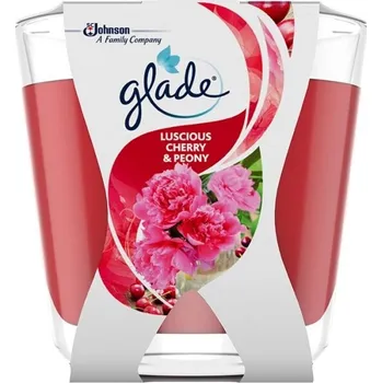 vonný vosk Glade Luscious Cherry & Peony 112g