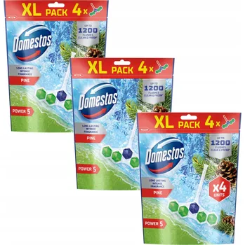 WC čistič Domestos závěska do WC pro čištění toalety 12 l