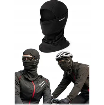 Pokrývka hlavy SPORTOVNÍ KUKLA UNISEX POD PŘILBU NA MOTORKU KOLO BALACLAVA ČERNÁ ROCKBROS