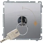 Vypínač jednoduchý Klasik, Podomítkový Kontakt-simon odstíny šedé BMW1K.01/21