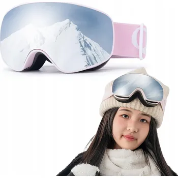 Dětské lyžařské brýle OTG UV na lyže a snowboard, velikost M/L QUNATURE