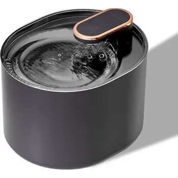 Miska pro psa FONTÁNA AUTOMATICKÉ KRMÍTKO PRO KOČKY PSA TICHÉ FILTRY NAPÁJEČKA LED MISKA