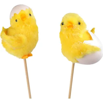 Velikonoční dekorace Zápich velikonoční kuřátko