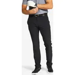 INESIS Pánské golfové chino kalhoty WW500 S ČERNÁ