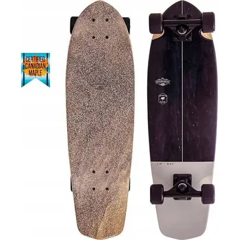 Skateboard Cruiser Skateboard Vysoká Kvalita NKX Classic Black Cruiser 29"