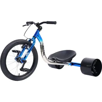 Dětská tříkolka SLEVA - Driftovací tříkolka SULLIVAN 18″ JNR Drift Trike | BLUE-CHROME