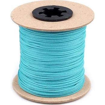 Galanterie Oděvní šňůra PES Ø1,5 mm, barva 5305 tyrkys sv.