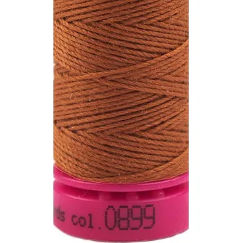 Nit Polyesterové nitě Aspo 30 / riflové návin 30 m, střední, 899 Bombay Brown