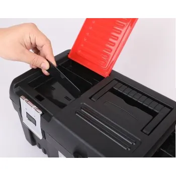 Box na nářadí, Uhlíkatá ocel, Polypropylen 510 x 250 x 235mm RS PRO