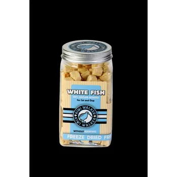 Pamlsek pro psa Kiwi Walker Mrazem sušené rybí maso 70g