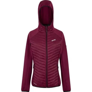 Dámská větrovka Dámská bunda REGATTA OUTDOORS ANDRESON HYBRID W 14 Vínová, Bílá