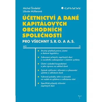 Učebnice Účetnictví a daně kapitálových obchodních společností