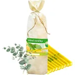 Ušní svíce HOXI s EUCALYPTEM v plátěném…