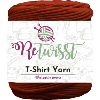 Příze špagáty ReTwisst hnědorezavá