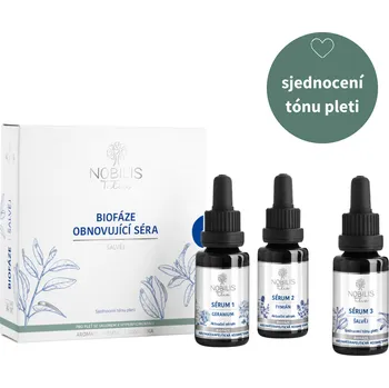 Nobilis Tilia Biofáze Obnovující séra Šalvěj, 3x20 ml