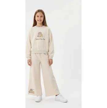 Oblečení a móda Sinsay - Mikina typu crewneck Pusheen the Cat - béžová - 702HB-08M - 702HB-08M-134