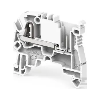 Elektrický konektor Entrelec Pluggable Terminal Block, řada: 1SNK, počet řad: 1, počet kontaktů: 2, orientace těla: Rovný, Šedá