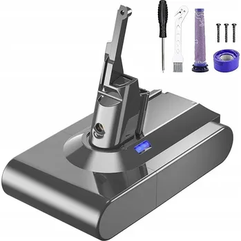 Univerzální Baterie Akumulátor pro Dyson V8 SV10 6000mAh + filtry + montáž