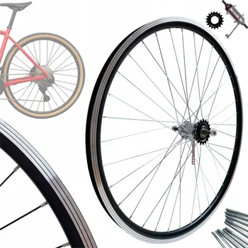 Zapletené kolo Zadní kolo jízdního kola 28 palců EpiCycle RIVO 19 VB EP-11BS Torpedo Černé