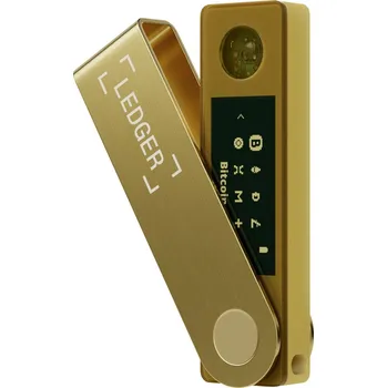 Ledger Nano X Hardwarová peněženka zlatá Bluetooth, USB-C®, USB-A 1 ks LNX-GOLD-ENDEPT