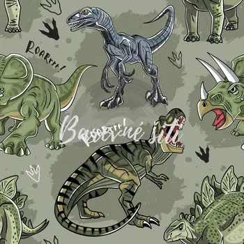 Úplet, Khaki dinosauři (E) (Top kvalitní úplet Bella digitisk)