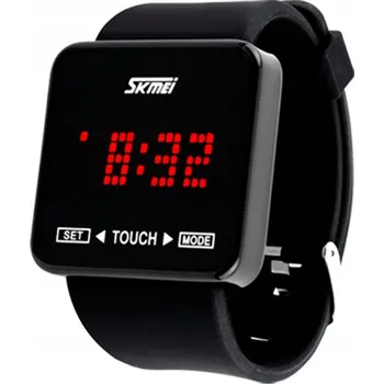 Hodinky Dámské hodinky SKMEI s elektronickým páskem, datumovkou a LED dotykovým displejem