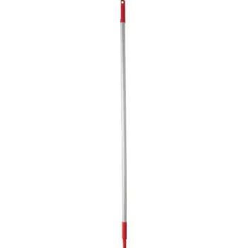 Násada Násada mopu, Červená Eloxovaný hliník, Polypropylen, délka: 1.26m
