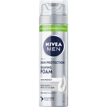 NIVEA MEN Silver Protect Pěna na holení 200 ml