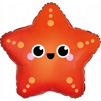 Balónek Fóliový balónek Mořská hvězdice 17" - 43 cm - Anagram /BAL