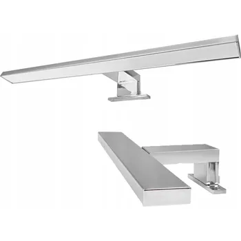 Nástěnné svítidlo Nástěnné svítidlo GOLED stříbrné s integrovaným LED zdrojem 12 W